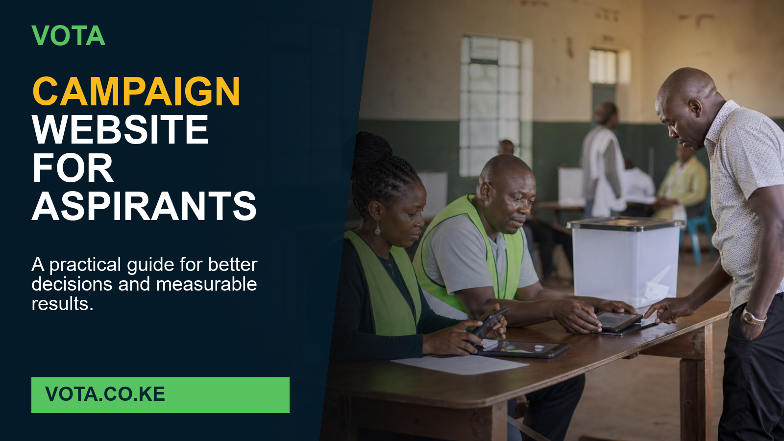 Campaign Website for Aspirants