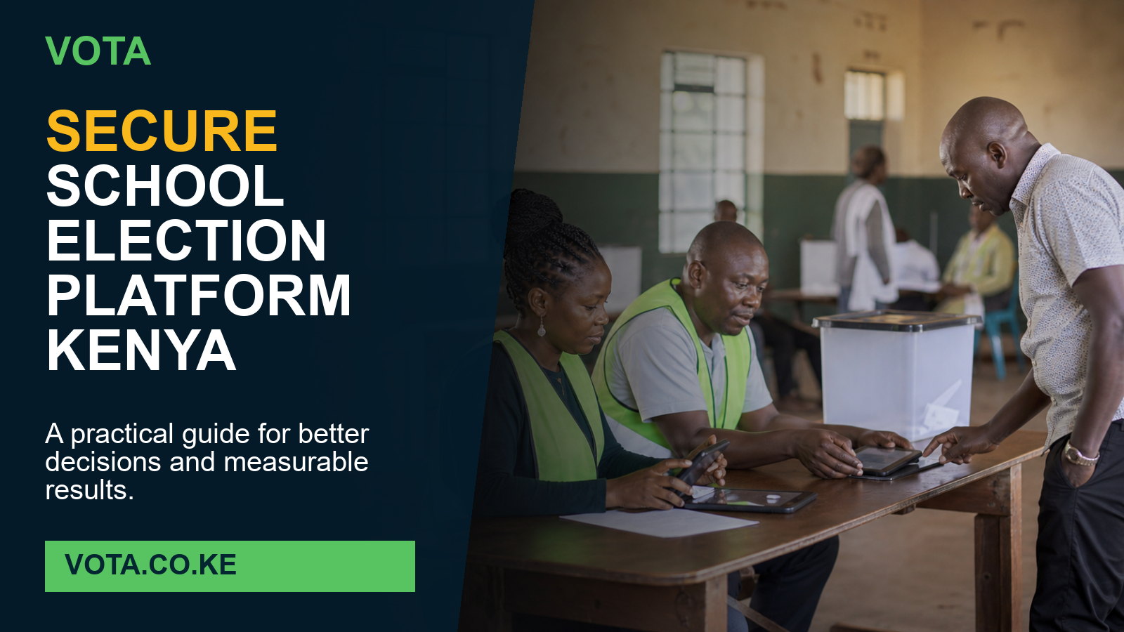 Secure School Election Platform Kenya