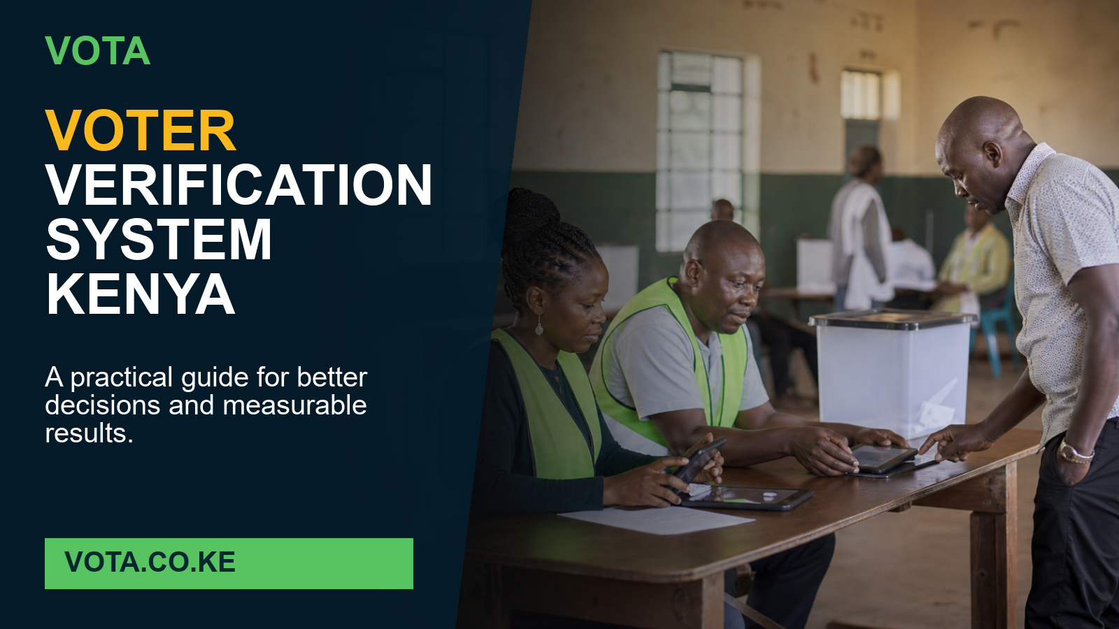 Voter Verification System Kenya - vota service guide