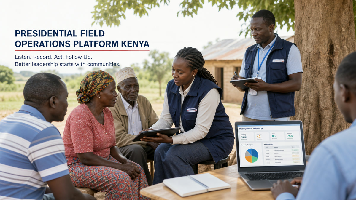 Presidential Field Operations Platform Kenya